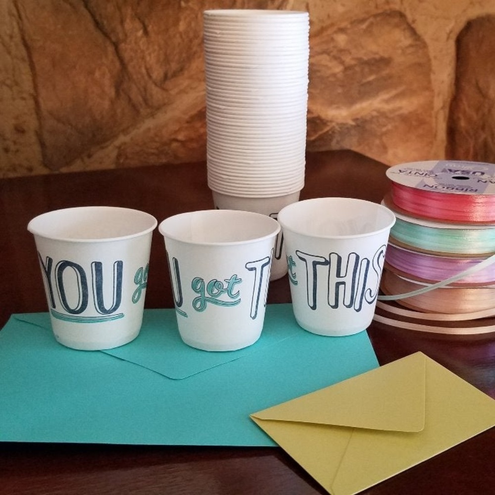 💐4/$16💐 You Got This! Party Cups (20 ct) - Picture 1 of 2